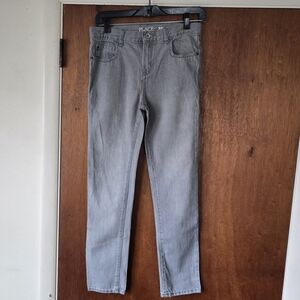 Childrens Place Gray Boys Jeans Size 12  NWT